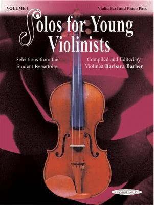 Solos for young violinists selections from the student repertoire : violin part and piano accompaniment  cover image cdn