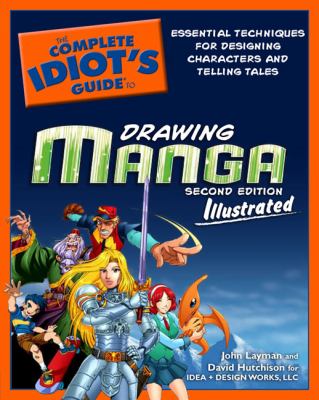 The complete idiot's guide to drawing manga, illustrated  cover image cdn