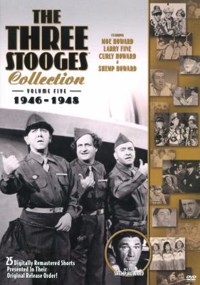 The Three Stooges collection. Volume five 1946-1948 cover image cdn