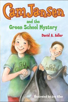 Cam Jansen and the green school mystery  cover image cdn