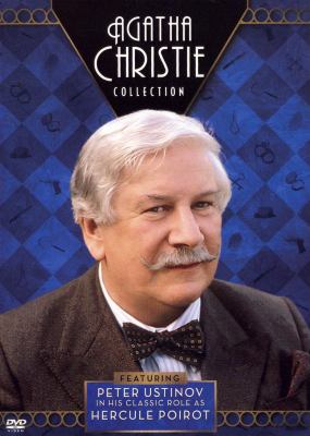 Agatha Christie collection featuring Peter Ustinov in his classic role as Hercule Poirot cover image cdn