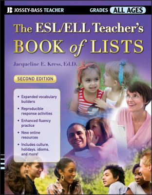 The ESL/ELL teacher's book of lists  cover image cdn