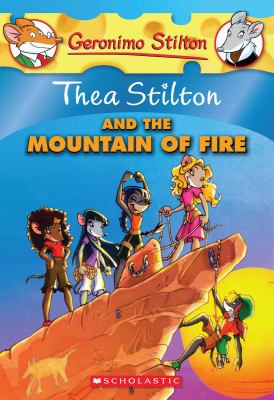 Thea Stilton and the mountain of fire  cover image cdn