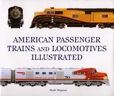 American passenger trains and locomotives illustrated  cover image cdn