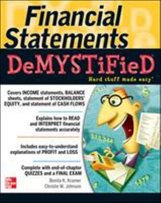 Financial statements demystified : a self-teaching guide  cover image cdn