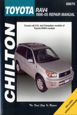 Chilton's Toyota Rav4, 1996-05 repair manual : covers U.S. and Canadian models of Toyota Rav4 models  cover image cdn