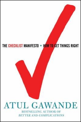 The checklist manifesto : how to get things right  cover image cdn