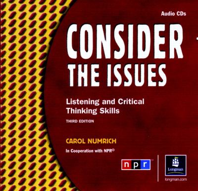 Consider the issues : listening and critical thinking skills  cover image cdn