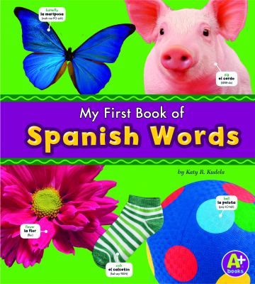 My first book of Spanish words  cover image cdn
