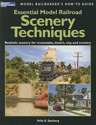 Essential model railroad : scenery techniques  cover image cdn