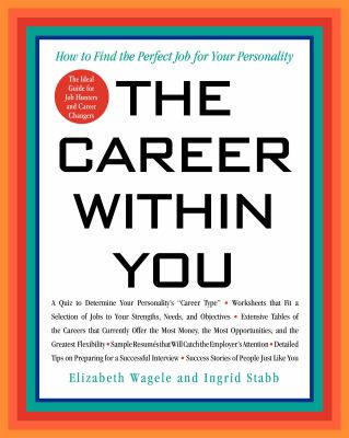 The career within you : how to find the perfect job for your personality  cover image cdn