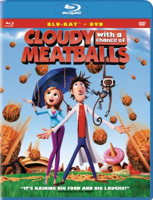 Cloudy with a chance of meatballs [Blu-ray + DVD combo] cover image cdn