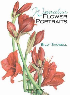 Watercolour flower portraits cover image