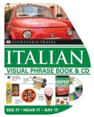 Italian visual phrase book & CD  cover image cdn