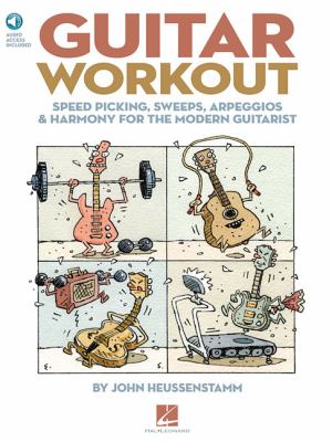 Guitar workout : speed picking, sweeps, arpeggios & harmony for the modern guitarist  cover image cdn