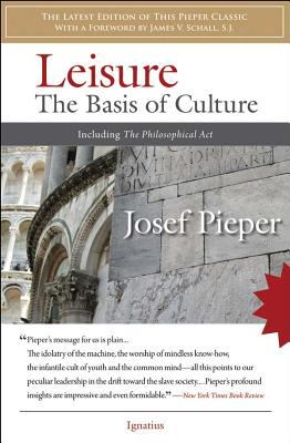Leisure : the basis of culture ; The philosophical act  cover image cdn
