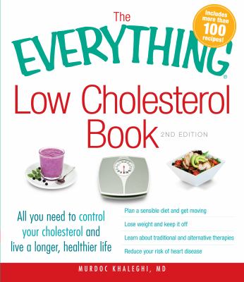 The everything® low cholesterol book  cover image cdn