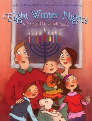 Eight winter nights : a family Hanukkah book  cover image cdn