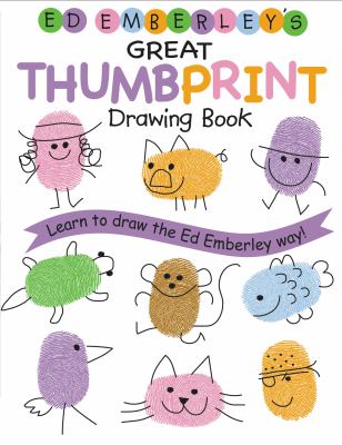 Ed Emberley's great thumbprint drawing book  cover image cdn