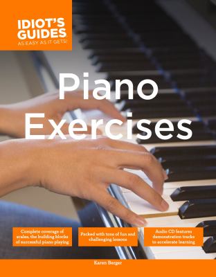 The complete idiot's guide to piano exercises  cover image cdn