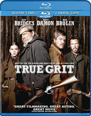 True grit [Blu-ray + DVD combo] cover image