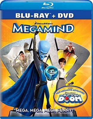 Megamind [Blu-ray + DVD combo] cover image cdn