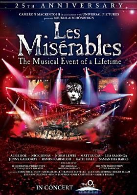 Les misérables in concert the 25th anniversary, live, the O₂ : the legendary musical  cover image cdn