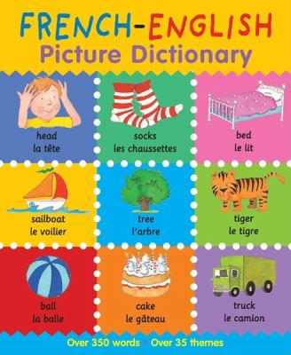 French-English picture dictionary  cover image cdn