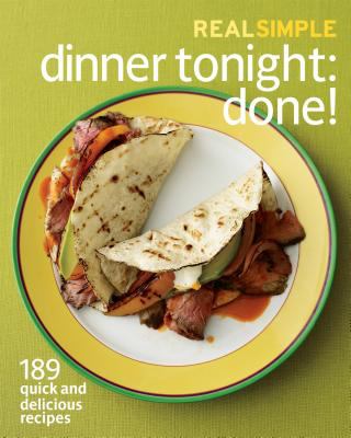Dinner tonight : done! : 189 quick and delicious recipes  cover image cdn