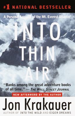 Into thin air : a personal account of the Mount Everest disaster  cover image cdn
