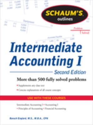 Intermediate accounting I  cover image cdn