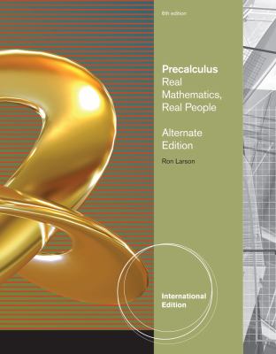 Precalculus : real mathematics, real people  cover image cdn