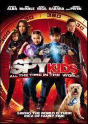 Spy kids [3D Blu-ray + Blu-ray + DVD combo] all the time in the world  cover image cdn
