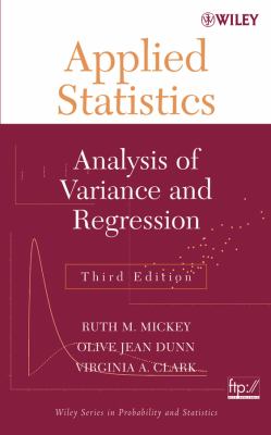 Applied statistics : analysis of variance and regression cover image cdn