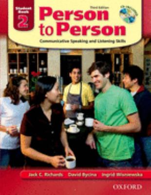 Person to person : communicative speaking and listening skills. Student book 2  cover image cdn