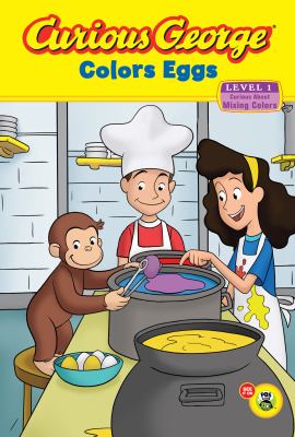 Curious George colors eggs  cover image cdn