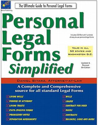 Personal legal forms simplified cover image cdn