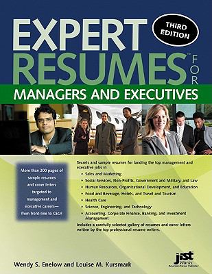 Expert résumés for managers and executives cover image cdn
