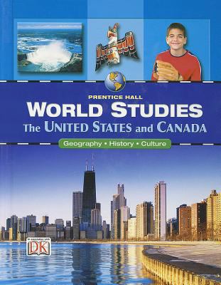 Prentice Hall world studies. The United States and Canada : geography, history, culture  cover image cdn