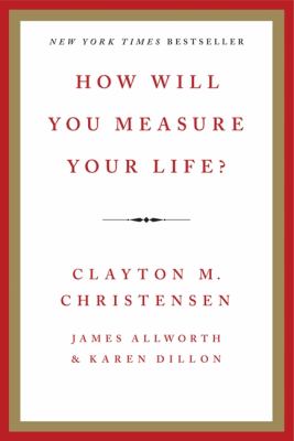 How will you measure your life?  cover image cdn