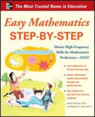 Easy mathematics step-by-step : master high-frequency concepts and skills for mathematical proficiency--fast!  cover image cdn