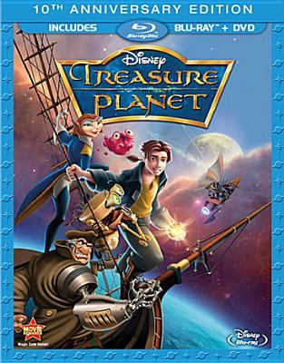 Treasure planet [Blu-ray + DVD combo] cover image cdn