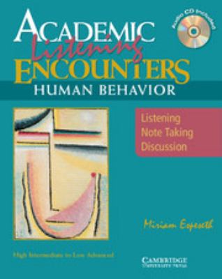 Academic listening encounters : human behaviour : listening, note taking, discussion  cover image cdn