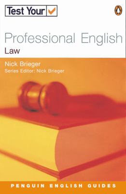 Test your professional English. Law  cover image cdn