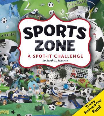 Sports zone : a spot-it challenge  cover image cdn
