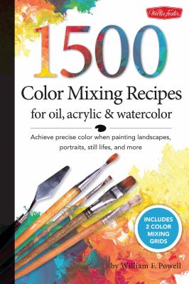 1500 color mixing recipes for oil, acrylic & watercolor  cover image cdn