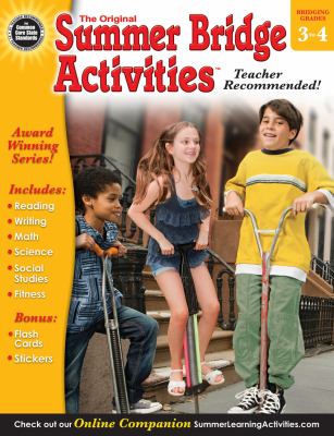 The original Summer Bridge Activities. Bridging grades 3 to 4 cover image cdn