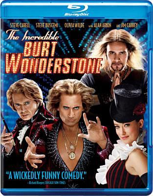 The incredible Burt Wonderstone [Blu-ray + DVD combo] cover image cdn