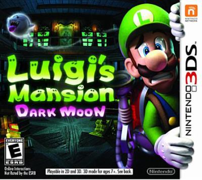 Luigi's mansion. Dark moon [3DS] cover image cdn