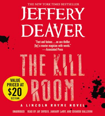 The kill room a Lincoln Rhyme novel  cover image cdn